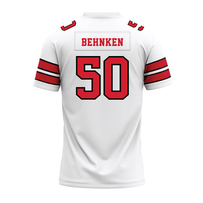 MSUM - NCAA Football : Tyrese Behnken - White Premium Football Jersey-1