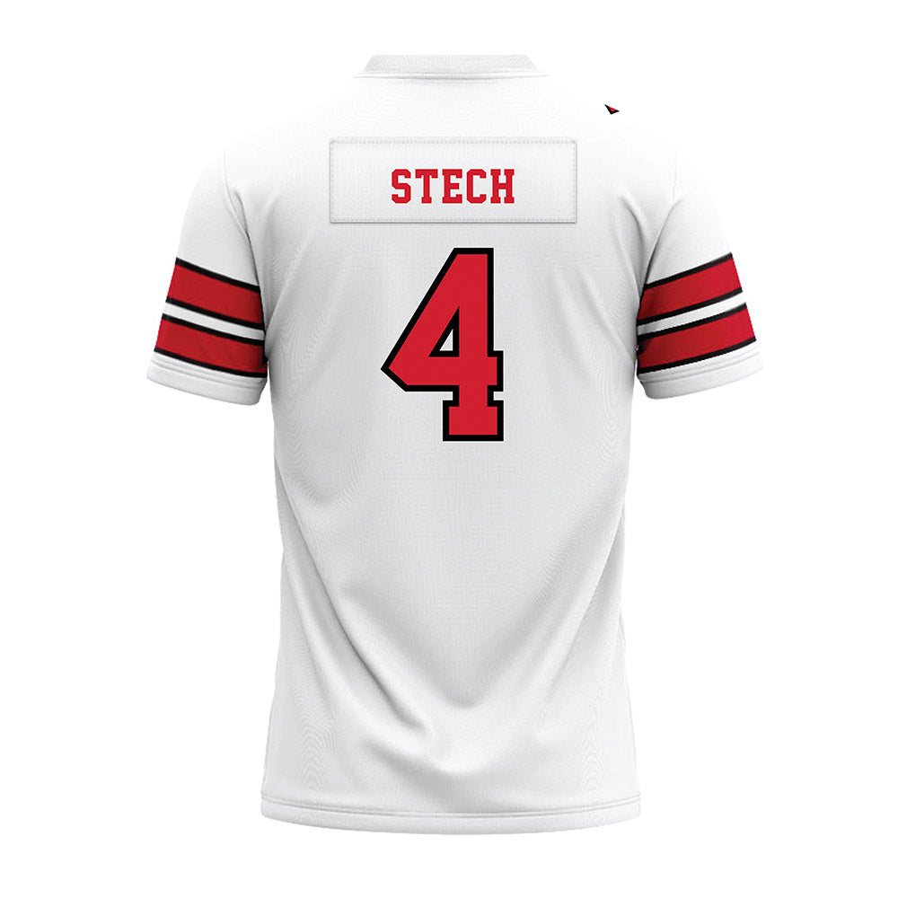 MSUM - NCAA Football : Tanner Stech - White Premium Football Jersey-1