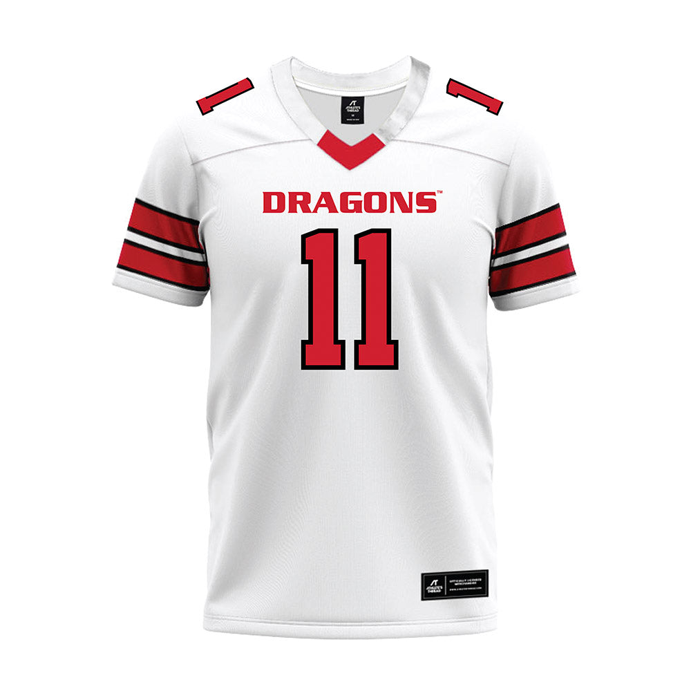 MSUM - NCAA Football : Payton Wallen - White Premium Football Jersey-0