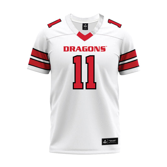 MSUM - NCAA Football : Payton Wallen - White Premium Football Jersey-0