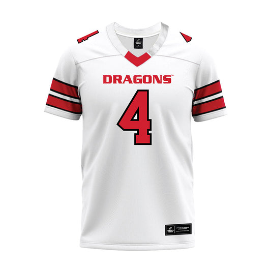 MSUM - NCAA Football : Tanner Stech - White Premium Football Jersey-0
