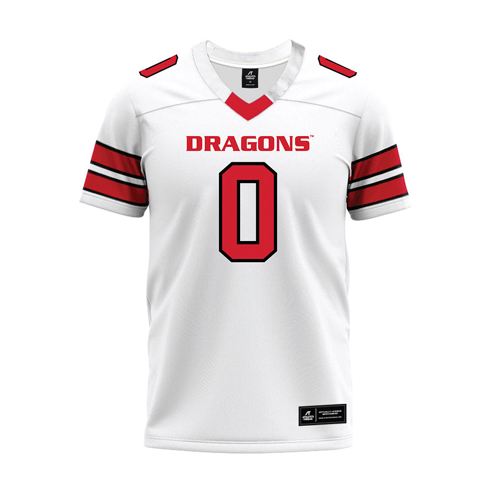MSUM - NCAA Football : Hunter MacGillivray - White Premium Football Jersey-0