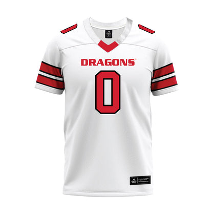 MSUM - NCAA Football : Hunter MacGillivray - White Premium Football Jersey-0