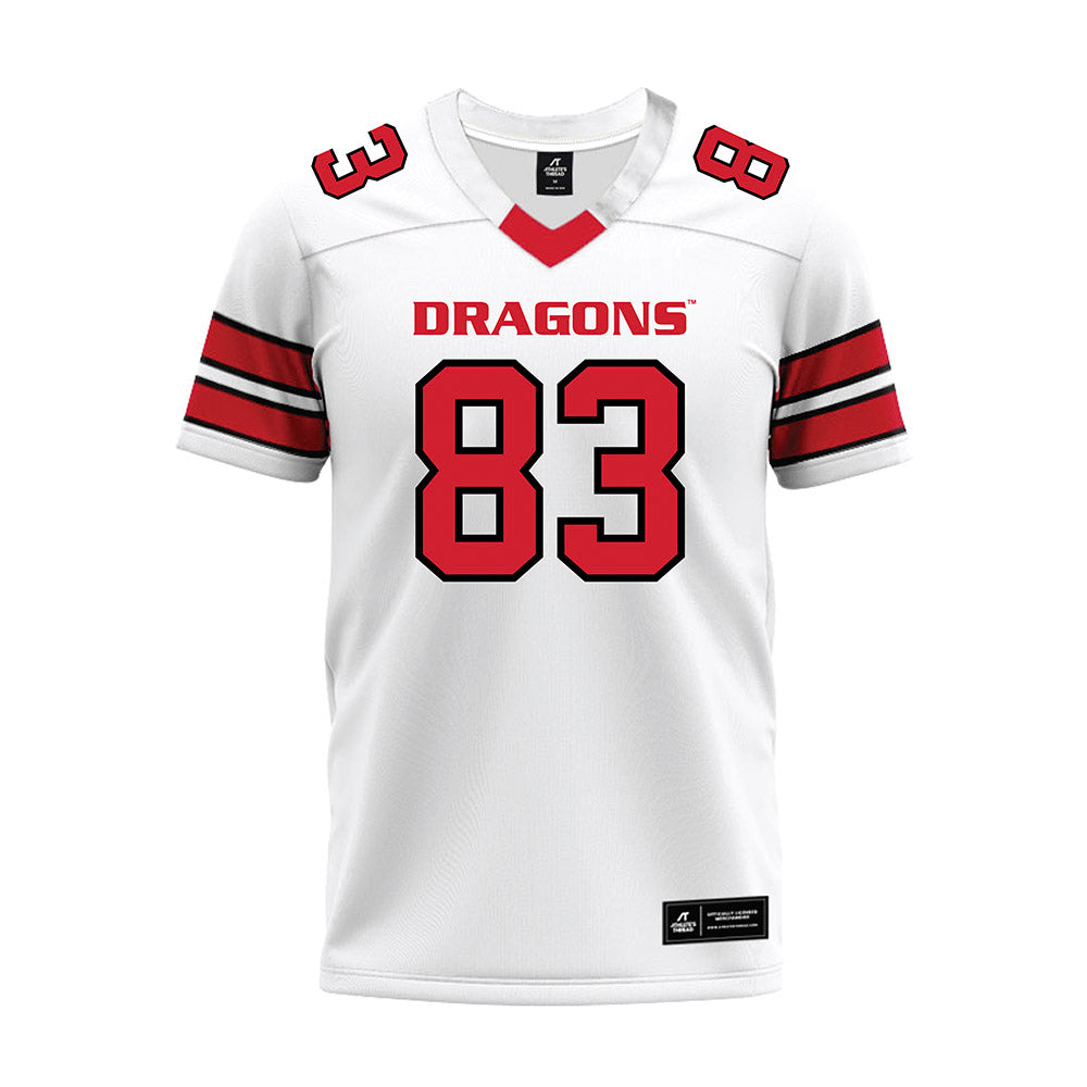 MSUM - NCAA Football : Seth Staloch - White Premium Football Jersey-0