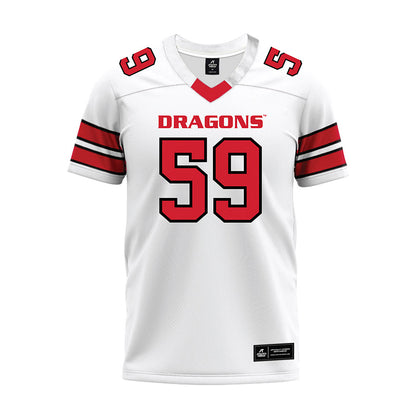 MSUM - NCAA Football : Dawson Duback - White Premium Football Jersey-0