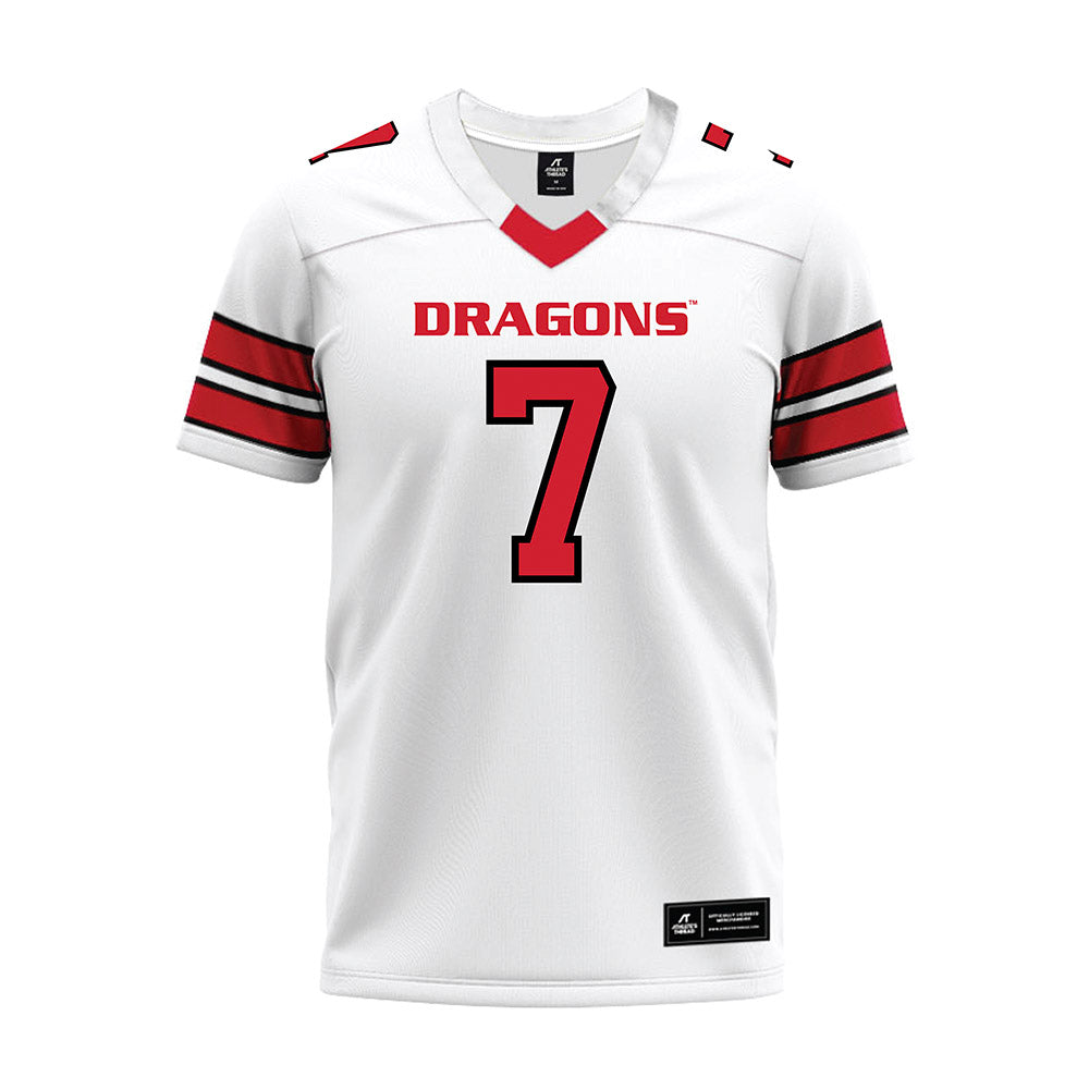 MSUM - NCAA Football : Harrison Walker - White Premium Football Jersey-0