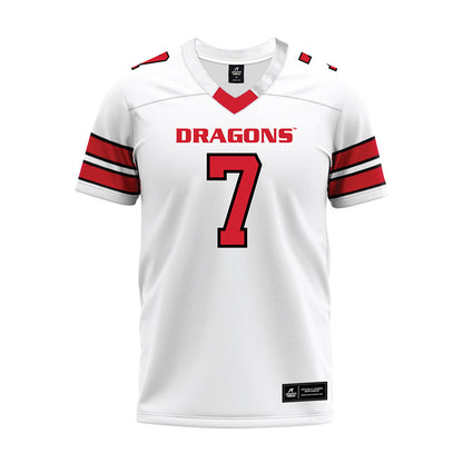 MSUM - NCAA Football : Harrison Walker - White Premium Football Jersey-0