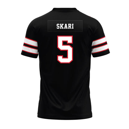 MSUM - NCAA Football : Ian Skari - Black Premium Football Jersey-1