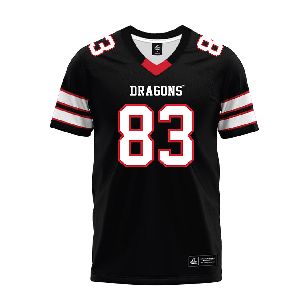 MSUM - NCAA Football : Seth Staloch - Black Premium Football Jersey-0