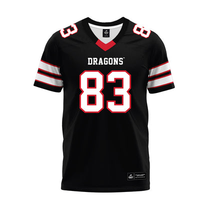 MSUM - NCAA Football : Seth Staloch - Black Premium Football Jersey-0