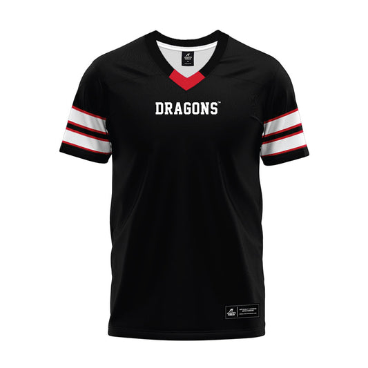 MSUM - NCAA Football : Ayden Grulke - Black Premium Football Jersey-0