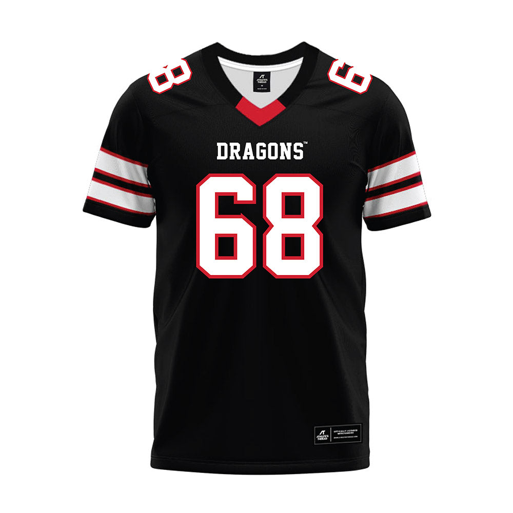 MSUM - NCAA Football : Zakary Koep - Black Premium Football Jersey-0