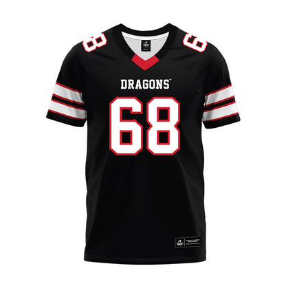 MSUM - NCAA Football : Zakary Koep - Black Premium Football Jersey-0
