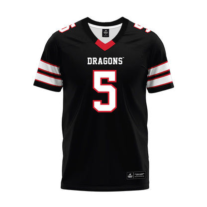 MSUM - NCAA Football : Ian Skari - Black Premium Football Jersey-0