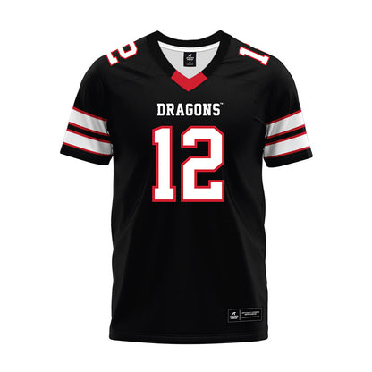 MSUM - NCAA Football : Carson Quam - Black Premium Football Jersey-0