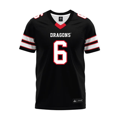 MSUM - NCAA Football : Gannon Bolgrean - Black Premium Football Jersey-0