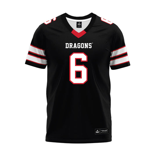 MSUM - NCAA Football : Gannon Bolgrean - Black Premium Football Jersey-0
