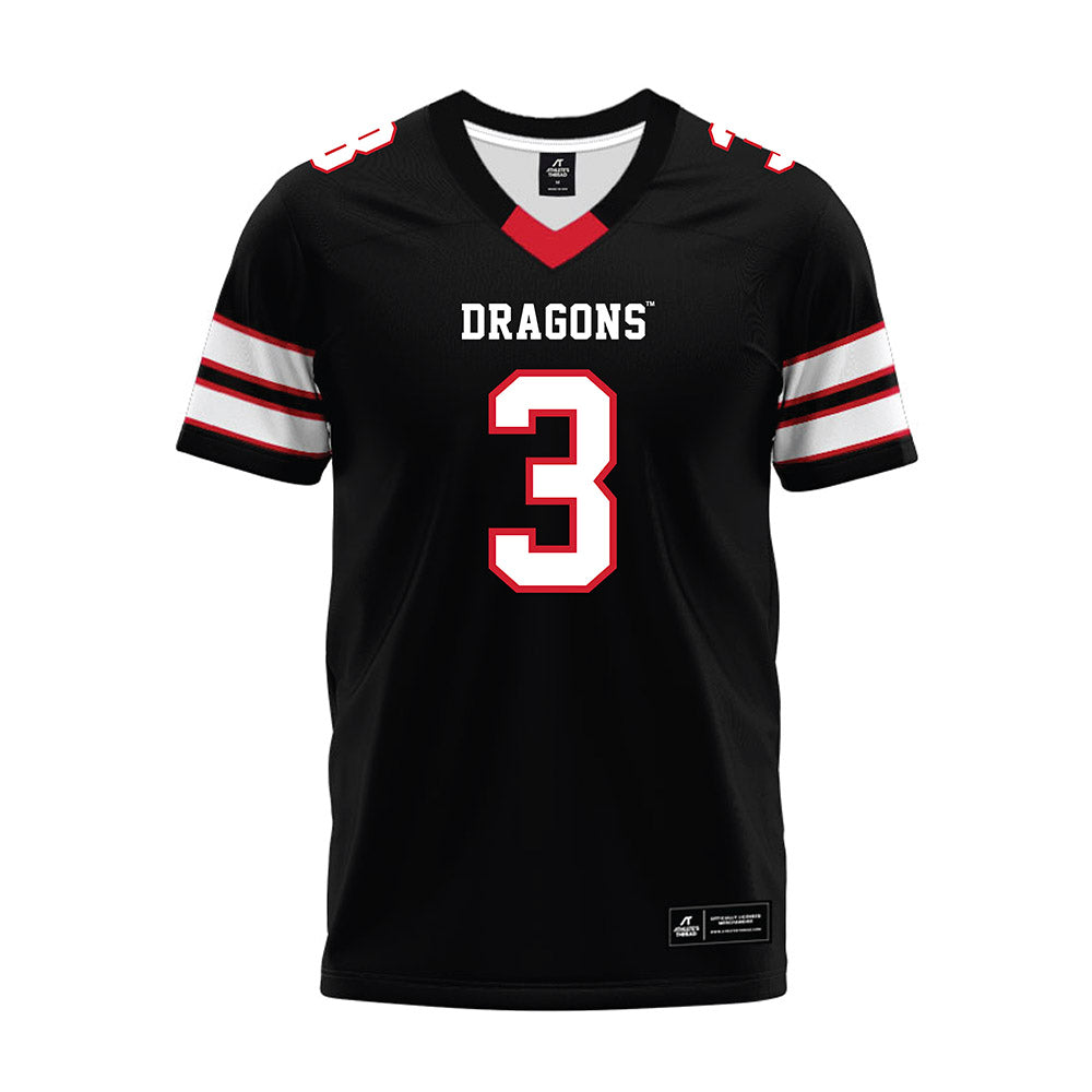 MSUM - NCAA Football : Parker Rode - Black Premium Football Jersey-0