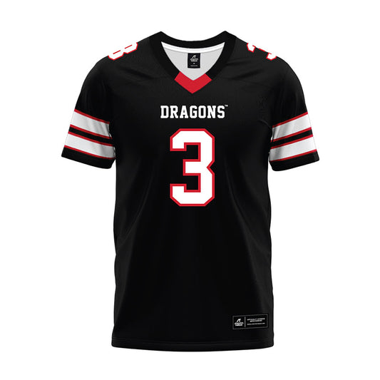 MSUM - NCAA Football : Parker Rode - Black Premium Football Jersey-0