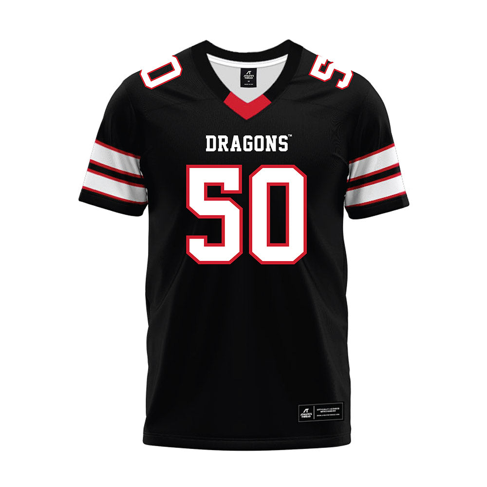 MSUM - NCAA Football : Tyrese Behnken - Black Premium Football Jersey-0