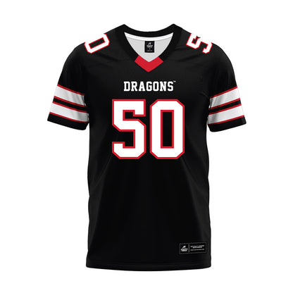 MSUM - NCAA Football : Tyrese Behnken - Black Premium Football Jersey-0