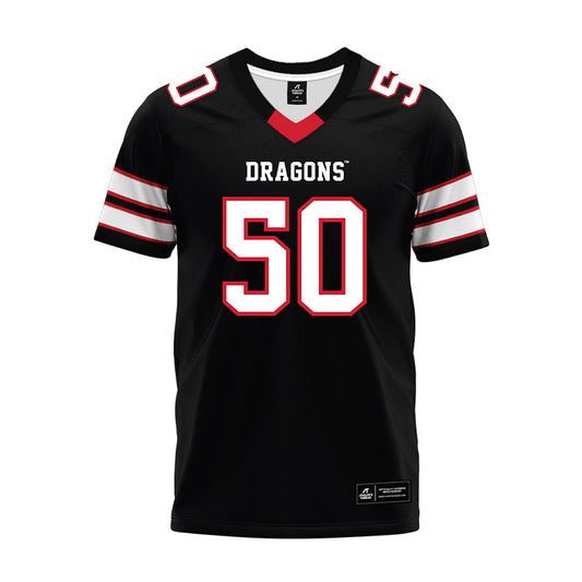 MSUM - NCAA Football : Tyrese Behnken - Black Premium Football Jersey-0