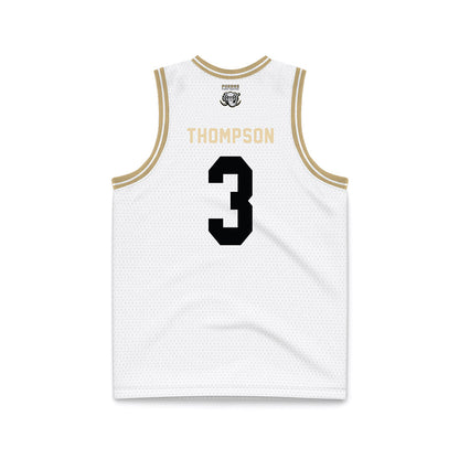 PFW - NCAA Men's Basketball : Carl Thompson - White Basketball Jersey-1