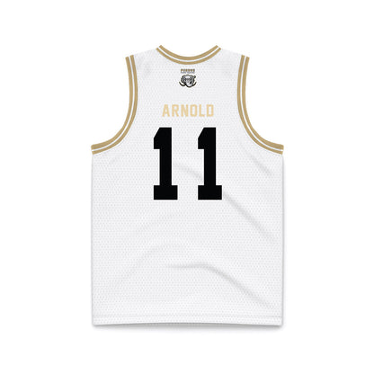 PFW - NCAA Men's Basketball : Jaiden Arnold - White Basketball Jersey-1