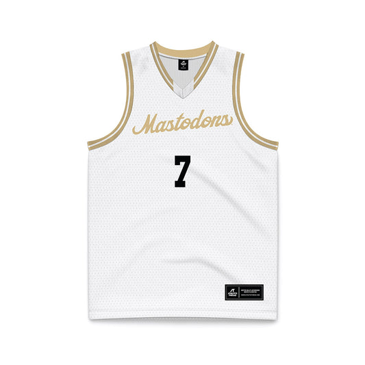 PFW - NCAA Men's Basketball : Tamaje Izuagbe - White Basketball Jersey-0