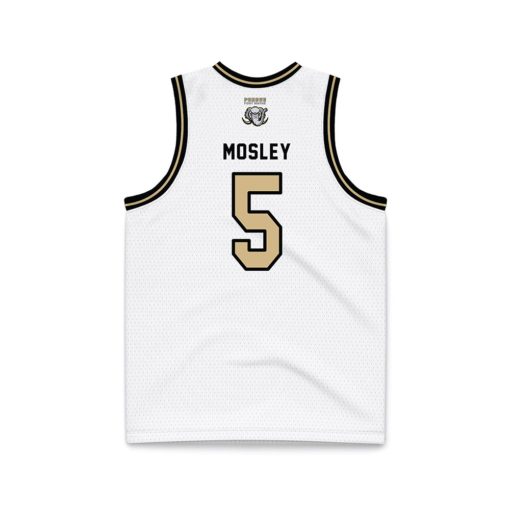 PFW - NCAA Men's Basketball : Emmanuel Mosley - Black Lining Basketball Jersey-1