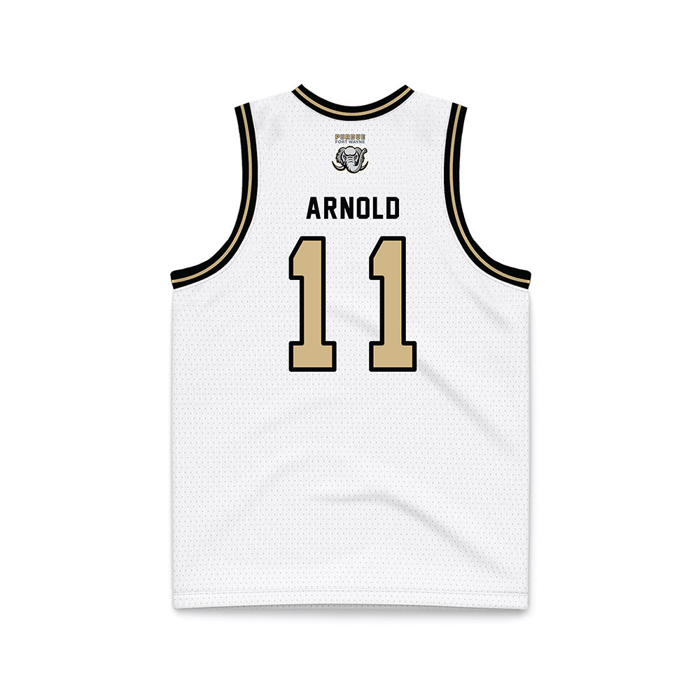 PFW - NCAA Men's Basketball : Jaiden Arnold - Black Lining Basketball Jersey-1
