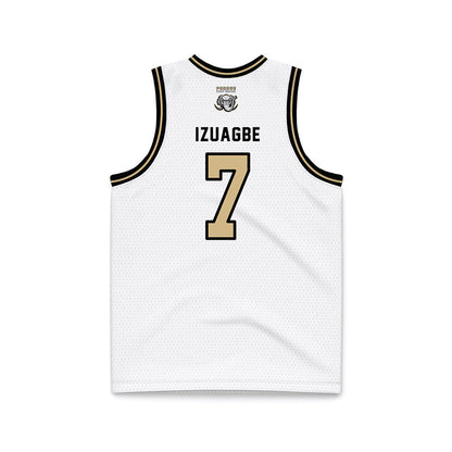 PFW - NCAA Men's Basketball : Tamaje Izuagbe - Black Lining Basketball Jersey-1
