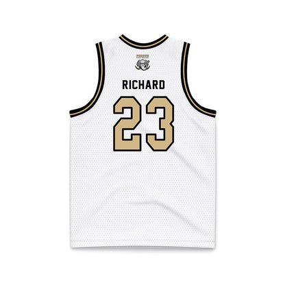 PFW - NCAA Men's Basketball : Solomon Richard - Black Lining Basketball Jersey-1