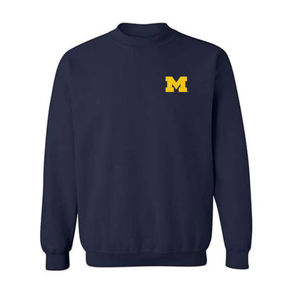 Michigan - NCAA Men's Soccer : - Roster Crewneck Sweatshirt-0