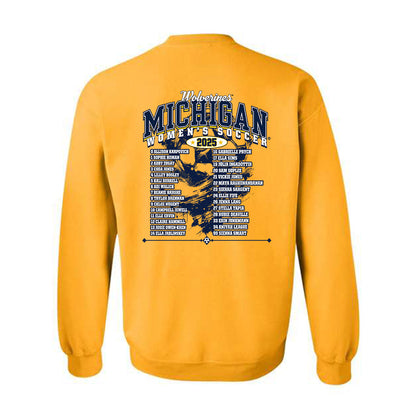 Michigan - NCAA Women's Soccer : - Crewneck Sweatshirt-1