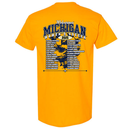Michigan - NCAA Women's Soccer : - T-Shirt-1