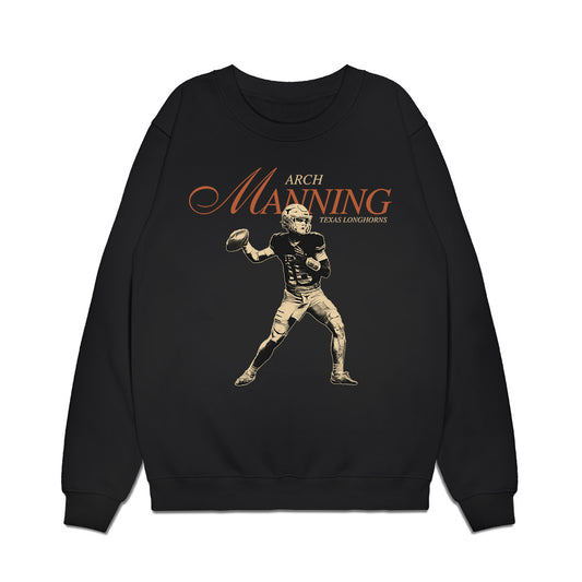 Texas - NCAA Football : Arch Manning - Legacy Premium Crewneck Sweatshirt-0