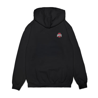 Ohio State - NCAA Football : Jeremiah Smith - Legacy Premium Hooded Sweatshirt-1