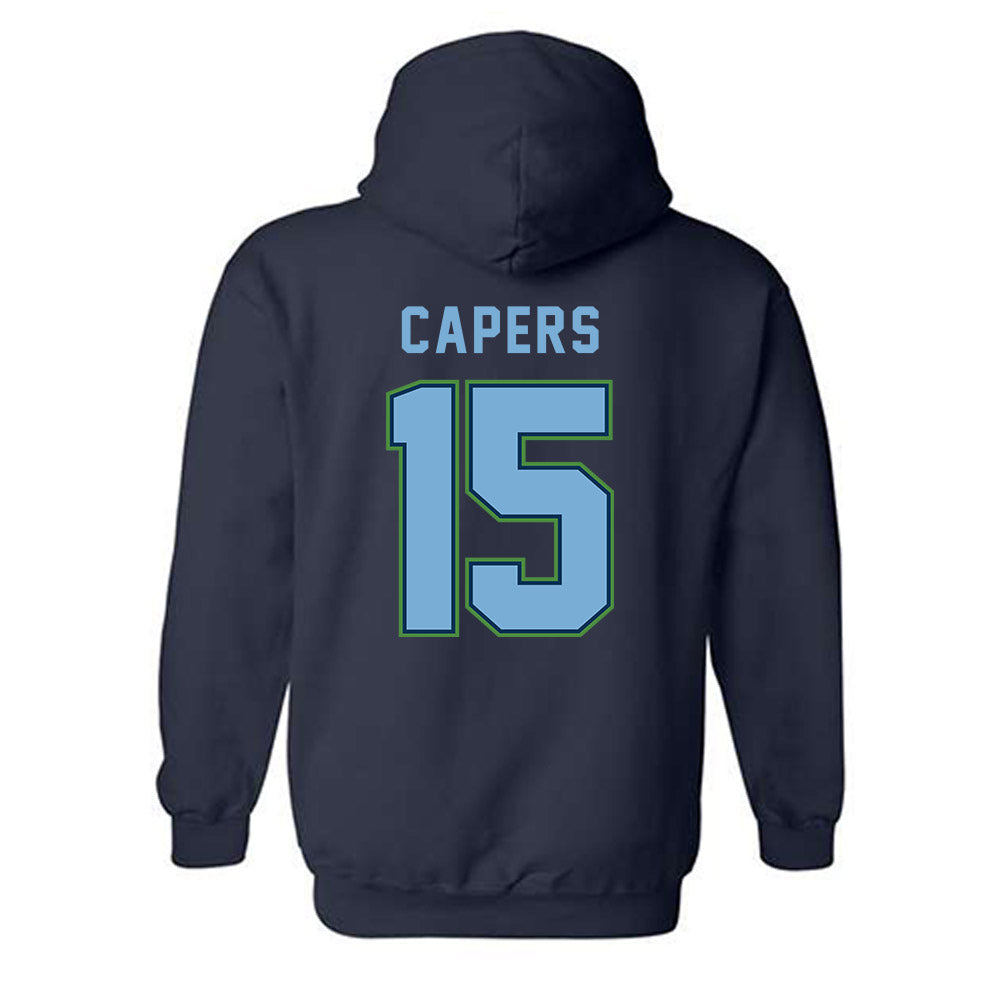 CSU Monterey Bay - NCAA Women's Basketball : Sasha Capers - Classic Shersey Hooded Sweatshirt-1