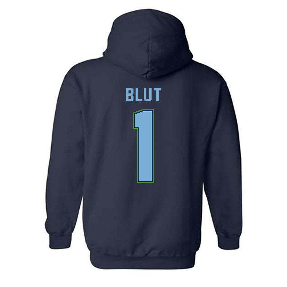 CSU Monterey Bay - NCAA Men's Basketball : Warren Blut - Classic Shersey Hooded Sweatshirt-1
