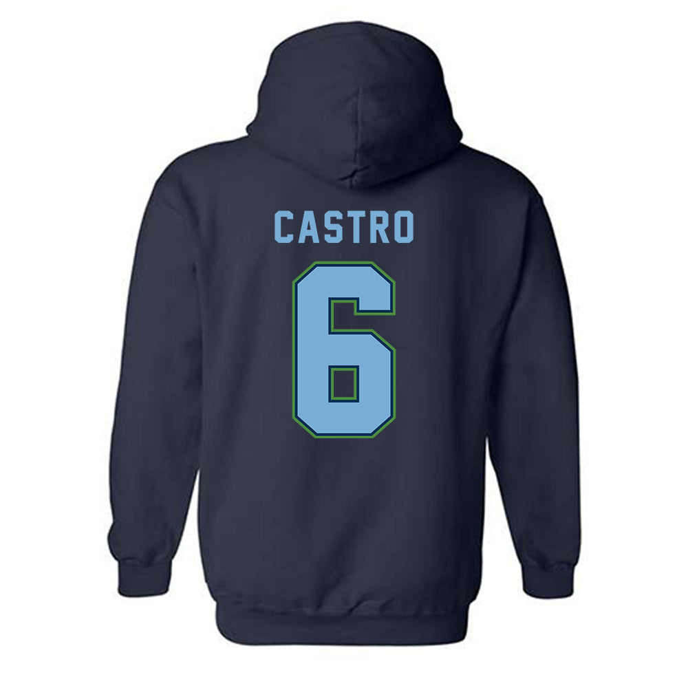 CSU Monterey Bay - NCAA Women's Soccer : Danielle Castro - Classic Shersey Hooded Sweatshirt-1