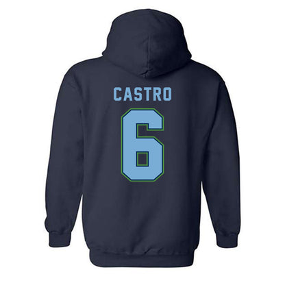 CSU Monterey Bay - NCAA Women's Soccer : Danielle Castro - Classic Shersey Hooded Sweatshirt-1