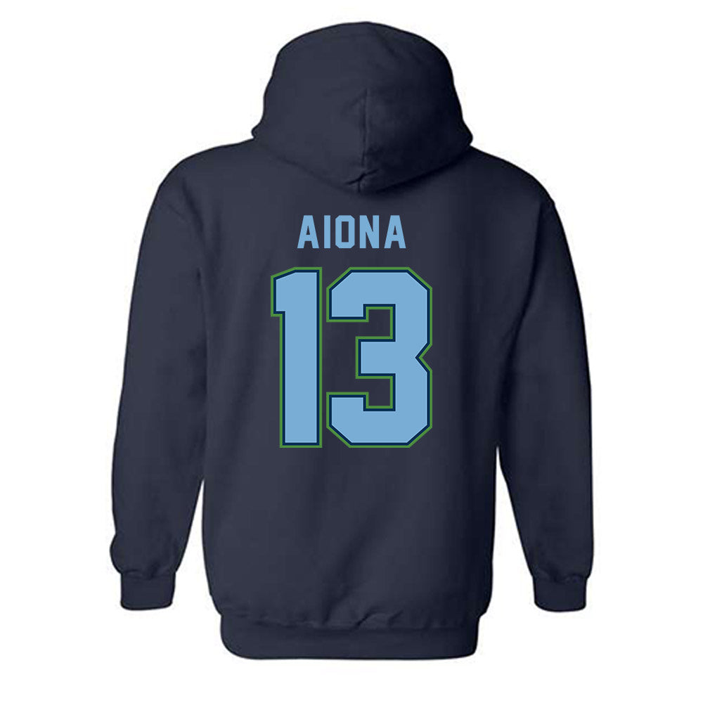 CSU Monterey Bay - NCAA Men's Soccer : Jacob Aiona - Classic Shersey Hooded Sweatshirt-1
