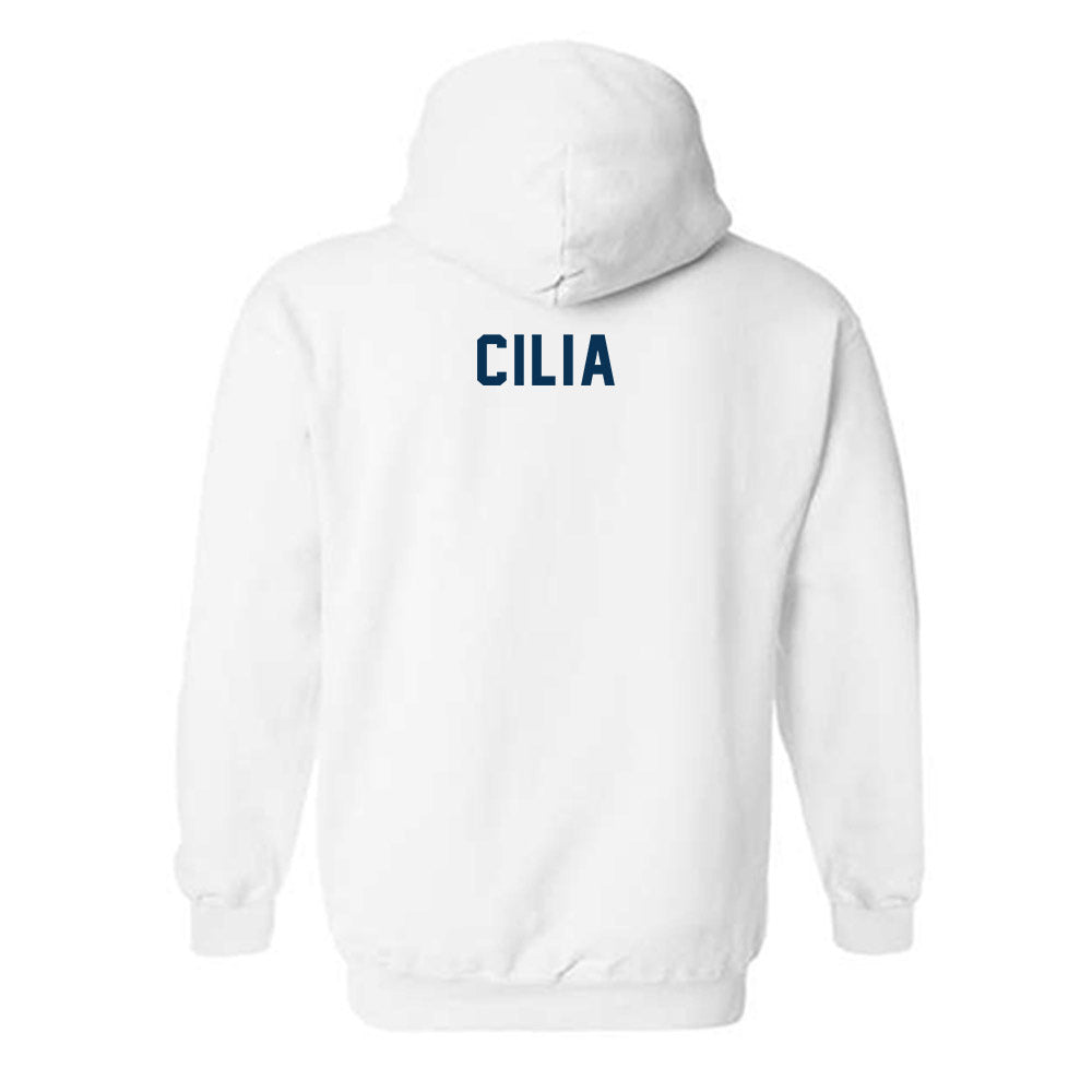 CSU Monterey Bay - NCAA Men's Cross Country : Lorenzo Cilia - Classic Shersey Hooded Sweatshirt-1