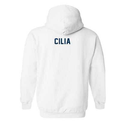 CSU Monterey Bay - NCAA Men's Cross Country : Lorenzo Cilia - Classic Shersey Hooded Sweatshirt-1