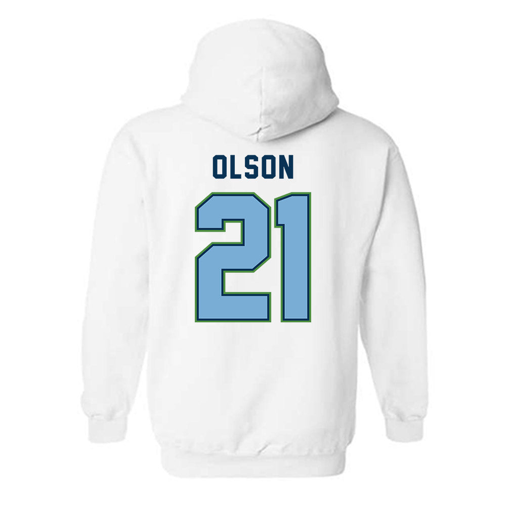 CSU Monterey Bay - NCAA Women's Volleyball : Piper Olson - Classic Shersey Hooded Sweatshirt-1