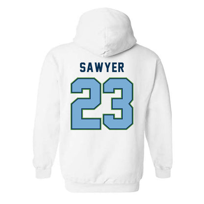 CSU Monterey Bay - NCAA Women's Soccer : Jordan Sawyer - Classic Shersey Hooded Sweatshirt-1
