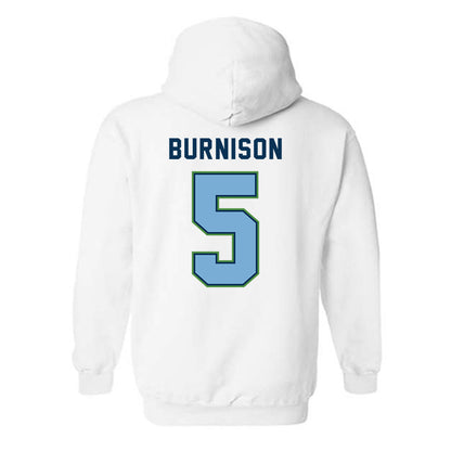 CSU Monterey Bay - NCAA Men's Soccer : Jacob Burnison - Classic Shersey Hooded Sweatshirt-1