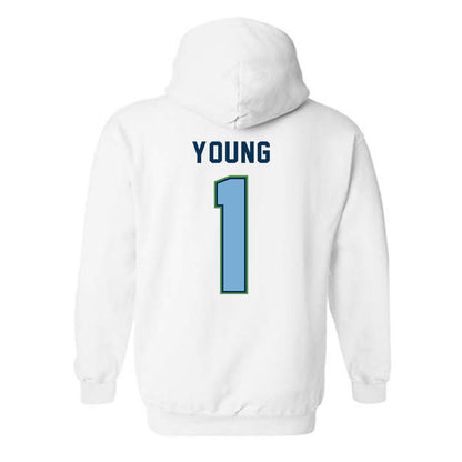 CSU Monterey Bay - NCAA Women's Basketball : Aliyah Young - Classic Shersey Hooded Sweatshirt-1