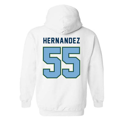 CSU Monterey Bay - NCAA Baseball : Jalen Hernandez - Classic Shersey Hooded Sweatshirt-1